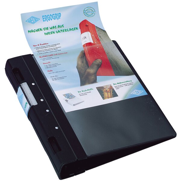 WEDO ERGOGRIP Präsentations-Ordner, DIN A4, 56 mm, weiss