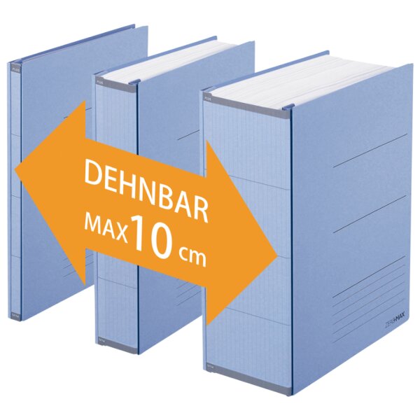 PLUS JAPAN Archivierungsordner ZEROMAX, A4 breit, beige