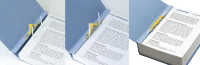 PLUS JAPAN Archivierungsordner ZEROMAX, A4 breit, blau