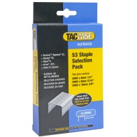 TACWISE Agrafes 53/6 mm, 5.000 pièces, galvanisé