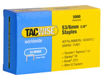 TACWISE Heftklammern 53 10 mm, verzinkt, 2.000 Stück
