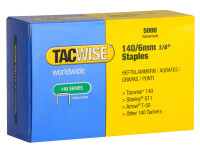 TACWISE Agrafes 140/6 mm, 5.000 pièces,...