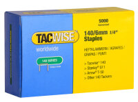 TACWISE Agrafes 140/6 mm, 2.000 pièces, galvanisé