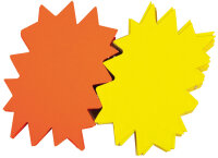 APLI Signal-Etiketten "Stern", gelb orange, 240...