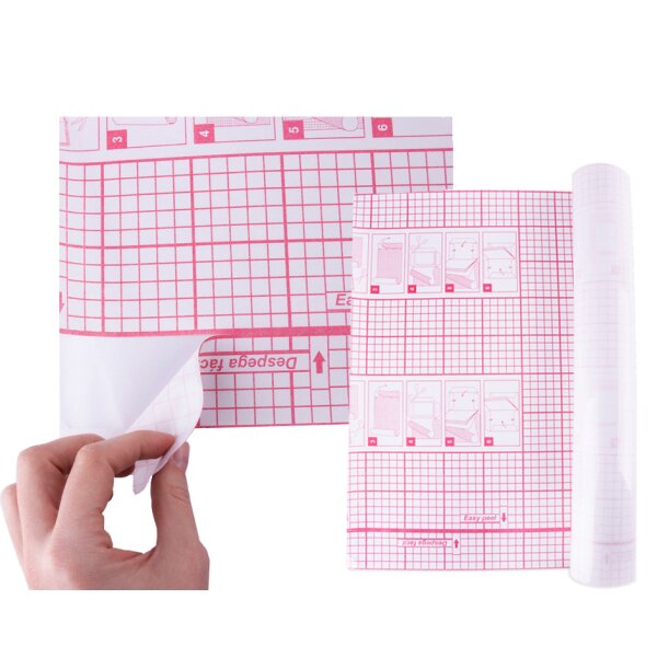 APLI Film couvre-livres, adhésif, 1000 mm x 10 m