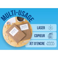 agipa Universal-Etiketten, 105 x 49,39 mm, mit Abzieh-Hilfe