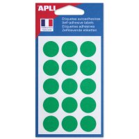 APLI Pastille de signalisation, diamètre: 19 mm, rouge