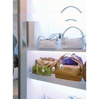 APLI Warenanhänger mit Schnüren, weiB, 36 x 53 mm