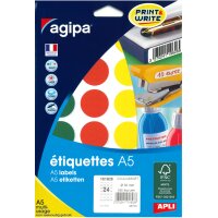 agipa Pastille de couleur, diamètre: 30 mm, rond,...