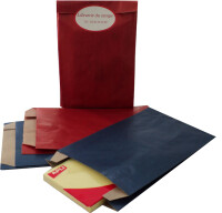APLI Pochettes cadeau, (L)110 mm x (H)210 mm, rouge