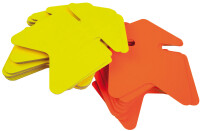 APLI Symbol-Etiketten "Pfeil", gelb orange, 320 x 480 mm