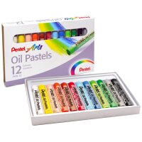 PentelArts Pastels à huile PHN4, étui en...