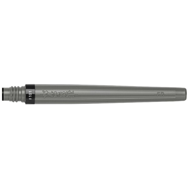 PentelArts Colour Brush Pigment Aquarellpinselstift, schwarz