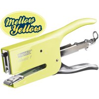 Rapid Heftzange Classic K1 Retro Mellow Jellow, hellgelb