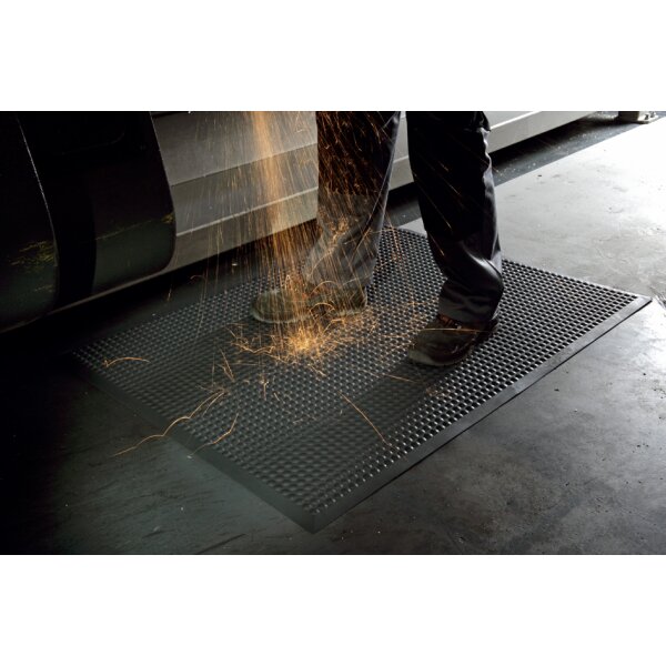 miltex Tapis pour poste de travail Yoga Ergonomie ESD/B1,