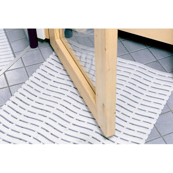 miltex Arbeitsplatzmatte Yoga Spa Basic, 600 x 900 mm, grau