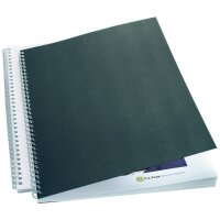 GBC Couverture de reliure aspect toilé, A4, 250 g/m2