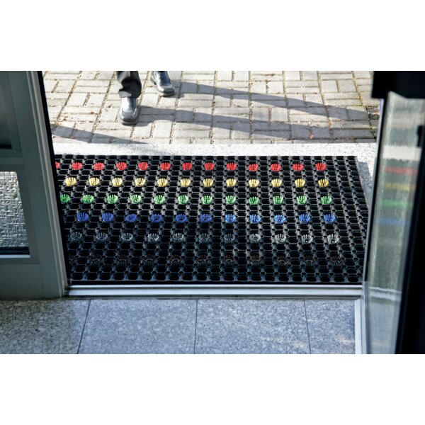 miltex Plinthe pour tapis caoutchouc anneaux EAZYCARE SCRUB