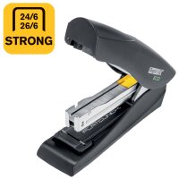 Rapid Flachheftgerät ECO, Einlegetiefe: 55 mm, schwarz