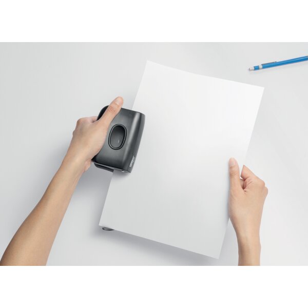 Rapid Locher ECO, Stanzleistung: 20 Blatt, schwarz