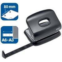 Rapid Locher ECO, Stanzleistung: 20 Blatt, schwarz