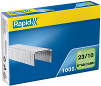 Rapid Agrafes Standard 23/8, galvanisé