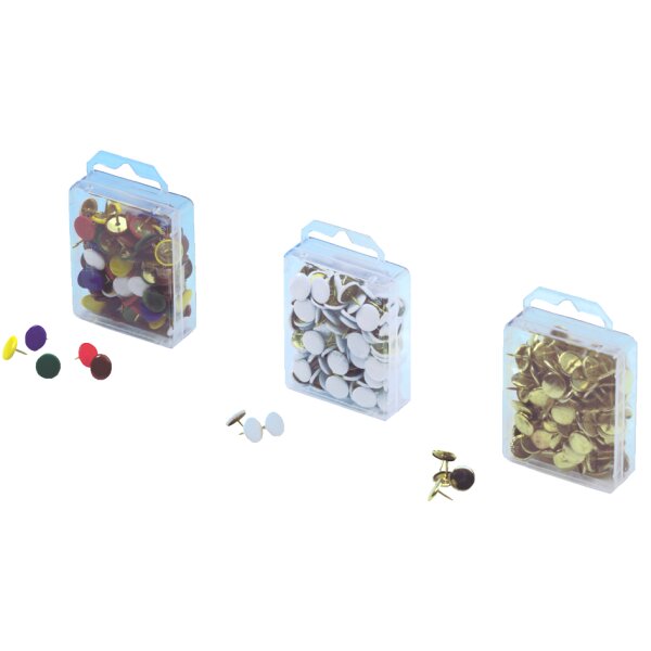 WEDO Punaises, laiton, diam&egrave;tre: 10 mm
