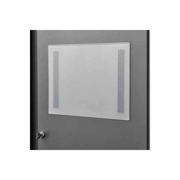 MAGNETOPLAN Dossiers magnetofix A4 1130530 transp. oblong, 2mm