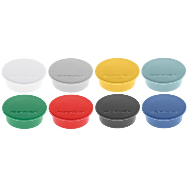 magnetoplan Discofix Rundmagnet "color", blau