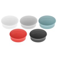 magnetoplan Discofix aimant rond mini, gris