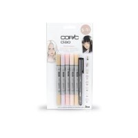 COPIC Marker Ciao 22075552 5+1 Set Portrait colours 1