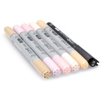 COPIC Marker Ciao 22075552 5+1 Set Portrait colours 1