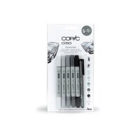 COPIC Marker Ciao 22075554 5+1 Set Cool Grey Tones