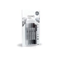 COPIC Marker Ciao 22075554 5+1 Set Cool Grey Tones