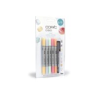 COPIC Marker Ciao 22075555 5+1 Set Pastels