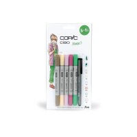 COPIC Marker Ciao 22075558 5+1 Set Manga 3