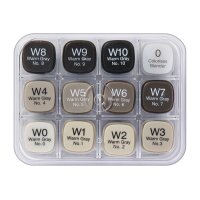 COPIC Marker Classic 20075154 Grau-Set WG, 12 Stück
