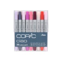 COPIC Marker Ciao 22075365 36er Set E
