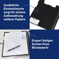 magnetoplan Porte-bloc double magnétique, noir