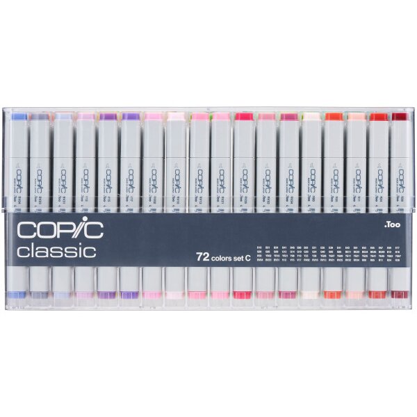 COPIC Marker Classic 20075162 Set C, 72 St&uuml;ck