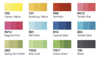 COPIC Marqueur classic, kit 12 couleurs de printemps