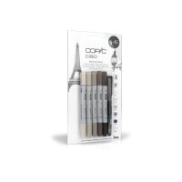 COPIC Marker Ciao 22075565 5+1 Set Warm Grey