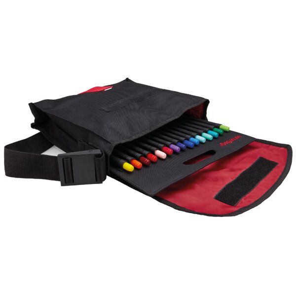 transotype Umhängetasche "senseBag Messenger Bag", schwarz