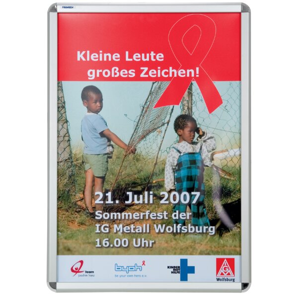 FRANKEN Cadre porte-affiches A1, profil du cadre: 32 mm