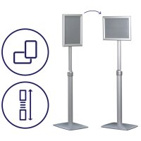 FRANKEN Infoständer "Universal", DIN A4,...