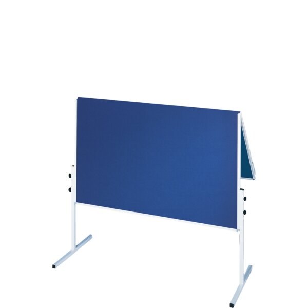 FRANKEN Moderationstafel X-tra!Line, klappbar, Filz, blau