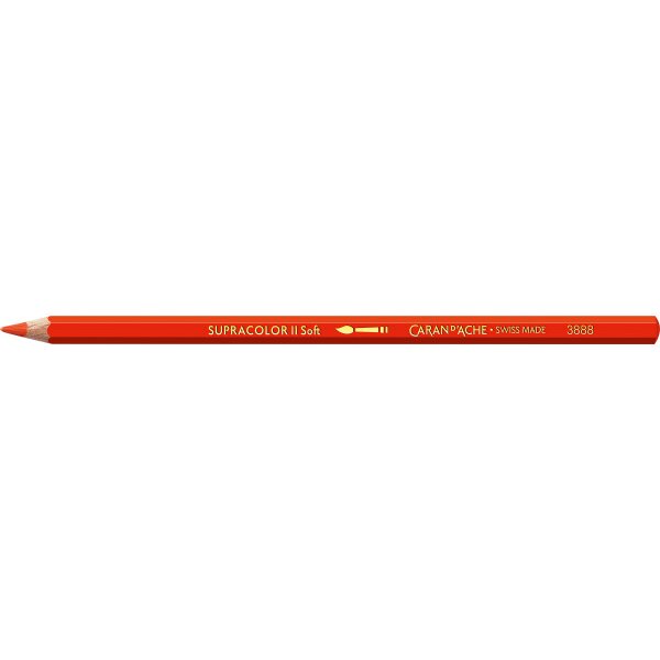 CARAN DACHE Crayon coul. Supracolor 3,8mm 3888.060 vermillon