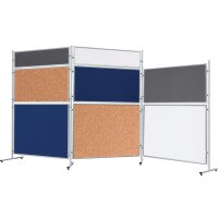 FRANKEN Tableau blanc pour système ECO, 1.200 x 300 mm