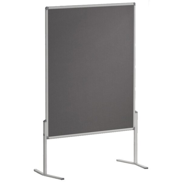 FRANKEN Moderationstafel PRO, 1.200 x 1.500 mm, Filz grau