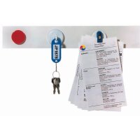 FRANKEN Magnetleiste, (L)1.000 x (H)50 mm, weiss